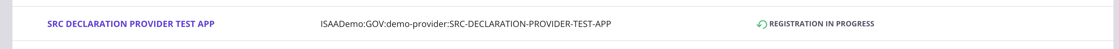Pending confirmation from central server